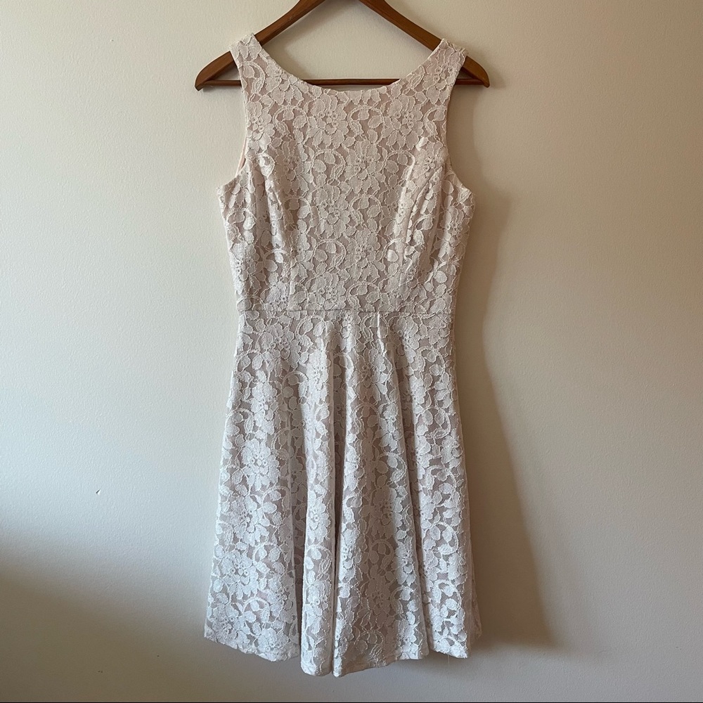 Speechless White Lace Sleeveless Dress - Picture 1 of 9